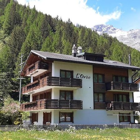 Haus L' Orée Saas-Grund Esterno foto