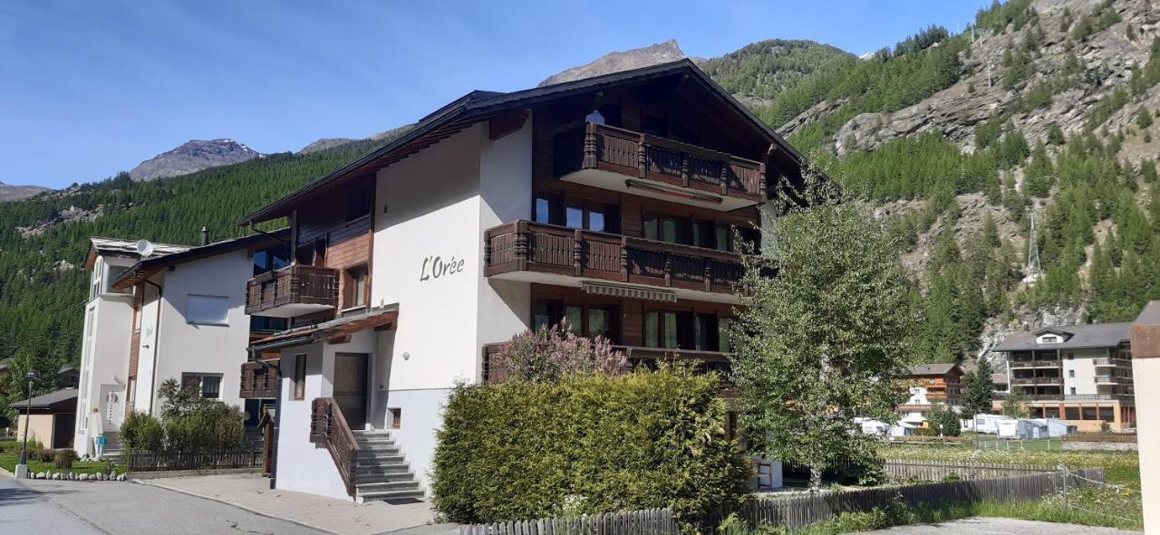 Haus L' Orée Saas-Grund Esterno foto